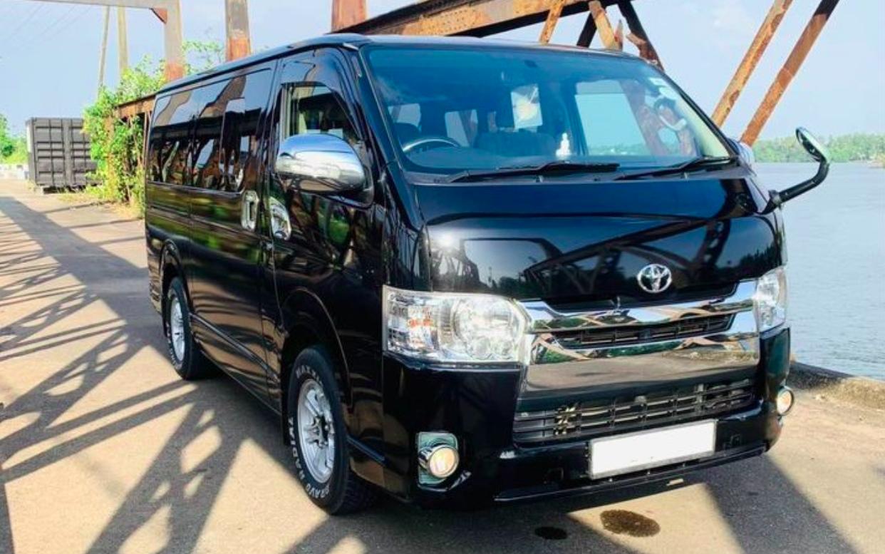 Toyota Hiace KDH van for family and group travel